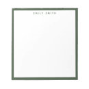 Search for green notepads Elegant