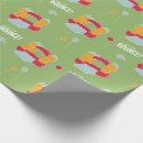 Search for houses wrapping paper Birthday