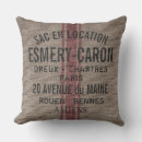 Search for grain sack pillows Rustic