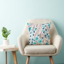 Search for pink teal white pillows Trendy