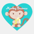 Search for monkey banana stickers Cartoon