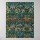 Recherche de conception de paon posters William morris
