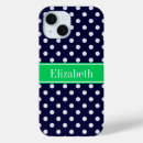 Search for navy blue polka dots iphone cases Trendy