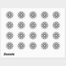 Search for black and white mandala stickers Geometric