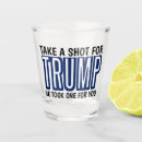Recherche de trump shot glass barware Drôle