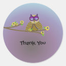 Search for owl thank you stickers Forest animals
