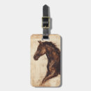 Search for horse luggage tags Wild animal