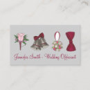 Search for wedding officiant business cards Floral