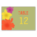 Search for hibiscus table cards Flowers