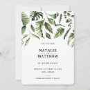 Search for rainforest party invitations Botanical