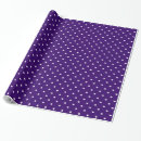Recherche de pois violet papier cadeau Chic