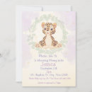 Recherche de cheetah baby shower invitations Bébé