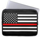 Search for firefighter laptop cases Thin red line