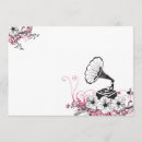 Recherche de gramophone invitations Élégant