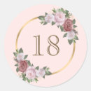 Search for gold number stickers Floral