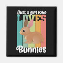 Search for easter funny magnets Bunnies