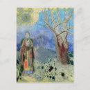 Recherche de odilon redon cartes postales Méditation