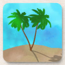 Search for palm tree coasters Tropical beach