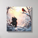 Search for robin bird canvas prints Cute