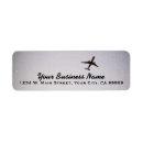 Search for aircraft return address labels Sky