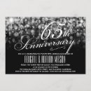 Search for 65th anniversary invitations Glitter