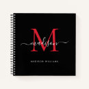 Search for red notebooks Girly