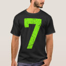 Search for lucky 7 tshirts Green