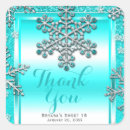 Search for glitter snowflakes stickers Blue