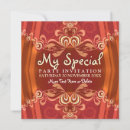 Search for deep red square invitations Lace