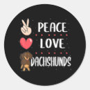 Search for dachshund lovers stickers Funny