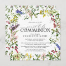Recherche de première catholique petite communion invitations Aquarelle
