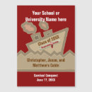 Search for letterhead rectangular magnets Red