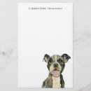 Search for dog stationery paper Watercolor