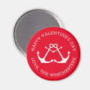 Search for happy valentines day magnets Red