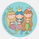 Search for cute mermaid stickers Blue