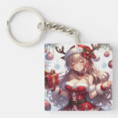 Search for cute anime keychains Girl