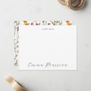 Search for wildflowers note cards A note from