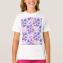 Search for violet floral tshirts Blue