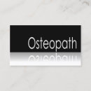 Search for osteopath business cards Health