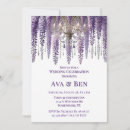 Recherche de wisteria mariage invitations Glycine