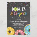 Search for doughnut baby sprinkle invitations Colourful