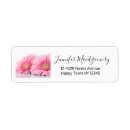 Search for gerbera daisy return address labels Nature