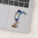 Search for road runner stickers Looney toons