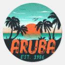 Search for aruba travel stickers Tropical