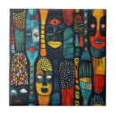 Search for african pattern tiles Black