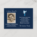 Search for in loving memory business cards Elegant