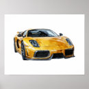 Recherche de voiture jaune posters Vintage