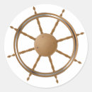 Search for vintage nautical stickers Steering wheel