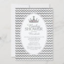 Search for princess crown baby shower invitations Glitter