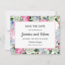 Search for lilac blue save the dates Botanical